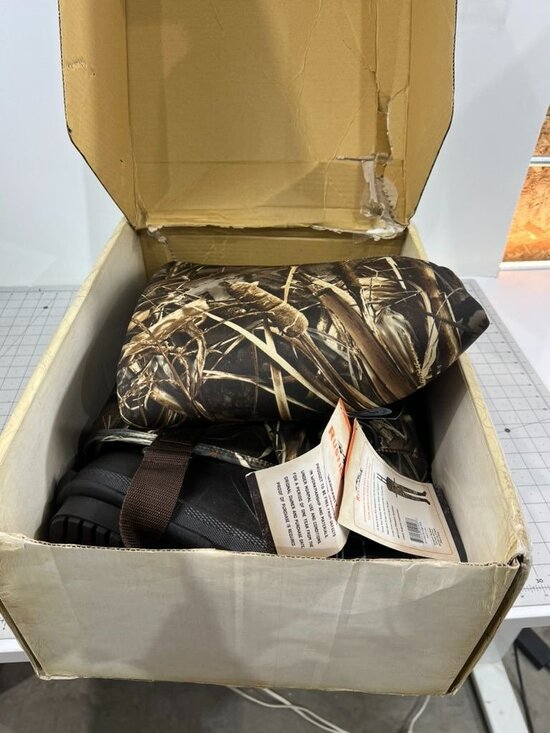 Rustic Ridge Other - Rustic Ridge Men's 400g 3.5mm Bootfoot Hunting Wader Realtree Max-7 Sz. 10 Stout